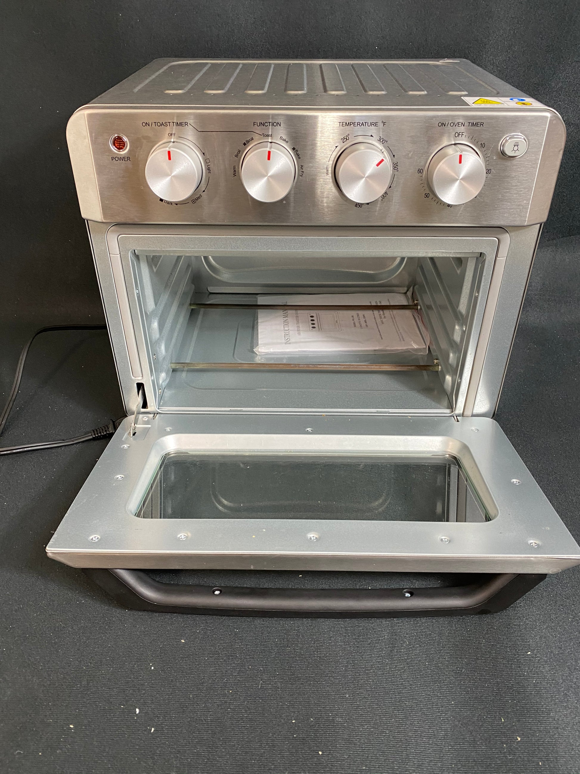 DAWAD 19 Quarts Convection Toaster Oven Air Fryer Combo Rotisserie